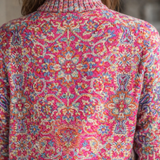 Esme - Retro Floral Turtleneck Sweater