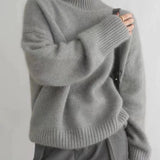 Isabella | Cashmere High Neck Sweater