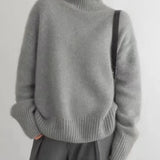 Isabella | Cashmere High Neck Sweater