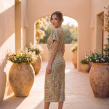 Giulia – Elegant dress made from lightweight and fluid fabric