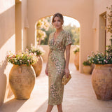 Giulia – Elegant dress made from lightweight and fluid fabric