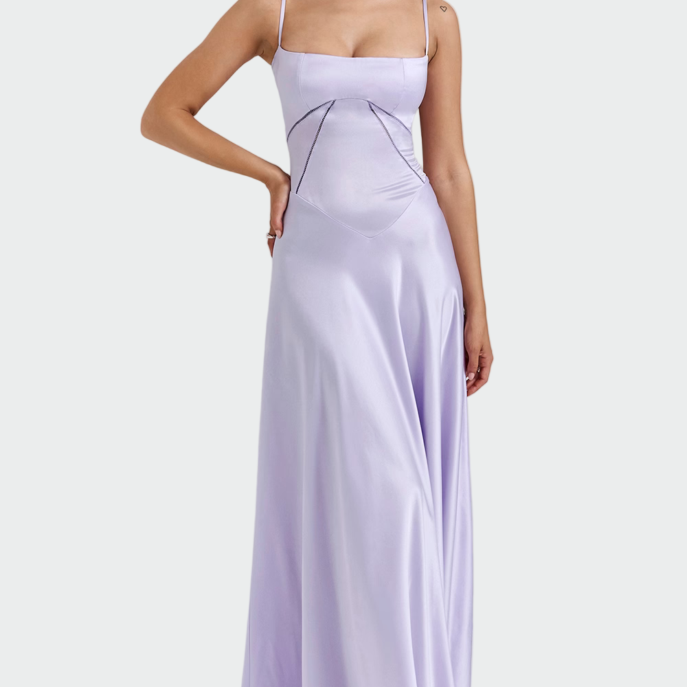 Vivienne – Satin Women's Dress