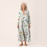 Doriane | Flattering Printed Summer Dress