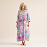 Elise | Flattering Printed Summer Dress