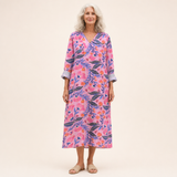 Clemence | Flattering Printed Summer Dress