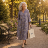 Lino | Flattering Printed Summer Dress