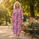 Clemence | Flattering Printed Summer Dress