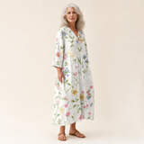 Doriane | Flattering Printed Summer Dress