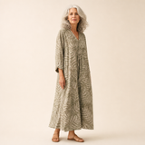 Camille | Flattering Printed Summer Dress