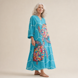 Eloise | Flattering Printed Summer Dress