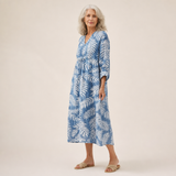 Malo | Flattering Printed Summer Dress