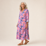 Clemence | Flattering Printed Summer Dress