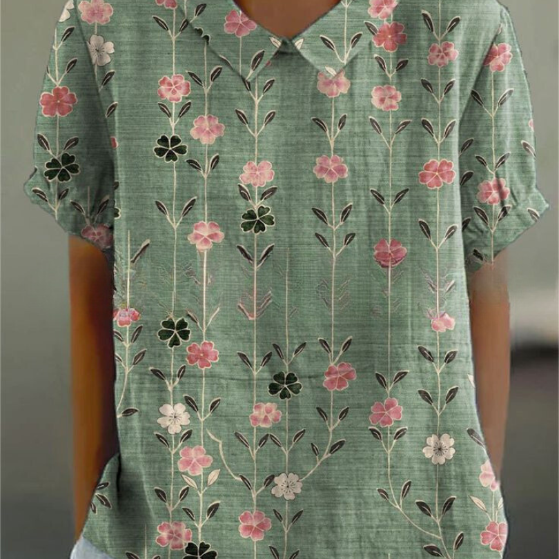 MARLENE™ – Vintage Print Shirt