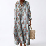 Chloe | Flattering Printed Summer Dress