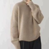 Isabella | Cashmere High Neck Sweater
