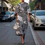 Melody™ - Elegant Dress with Round Neck