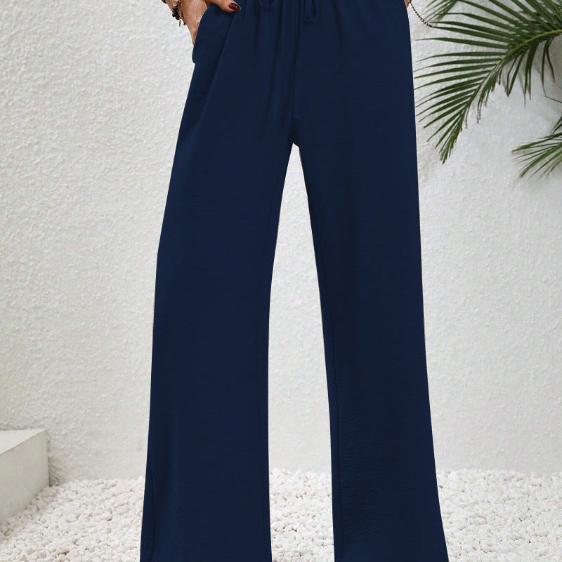 NIKU™ - Casual Wide Leg Drawstring Pants