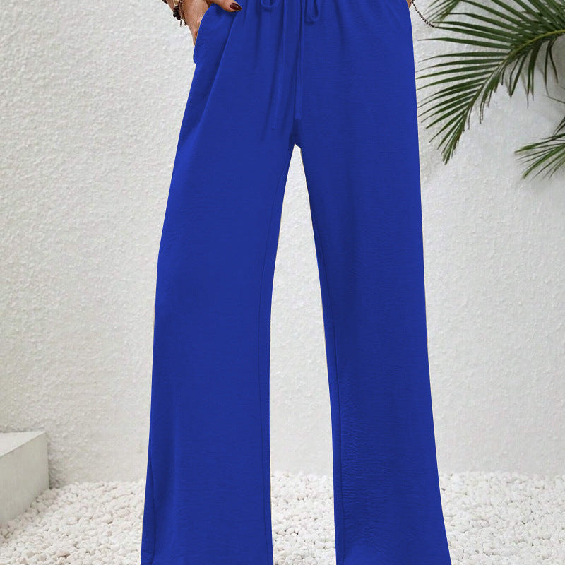 NIKU™ - Casual Wide Leg Drawstring Pants