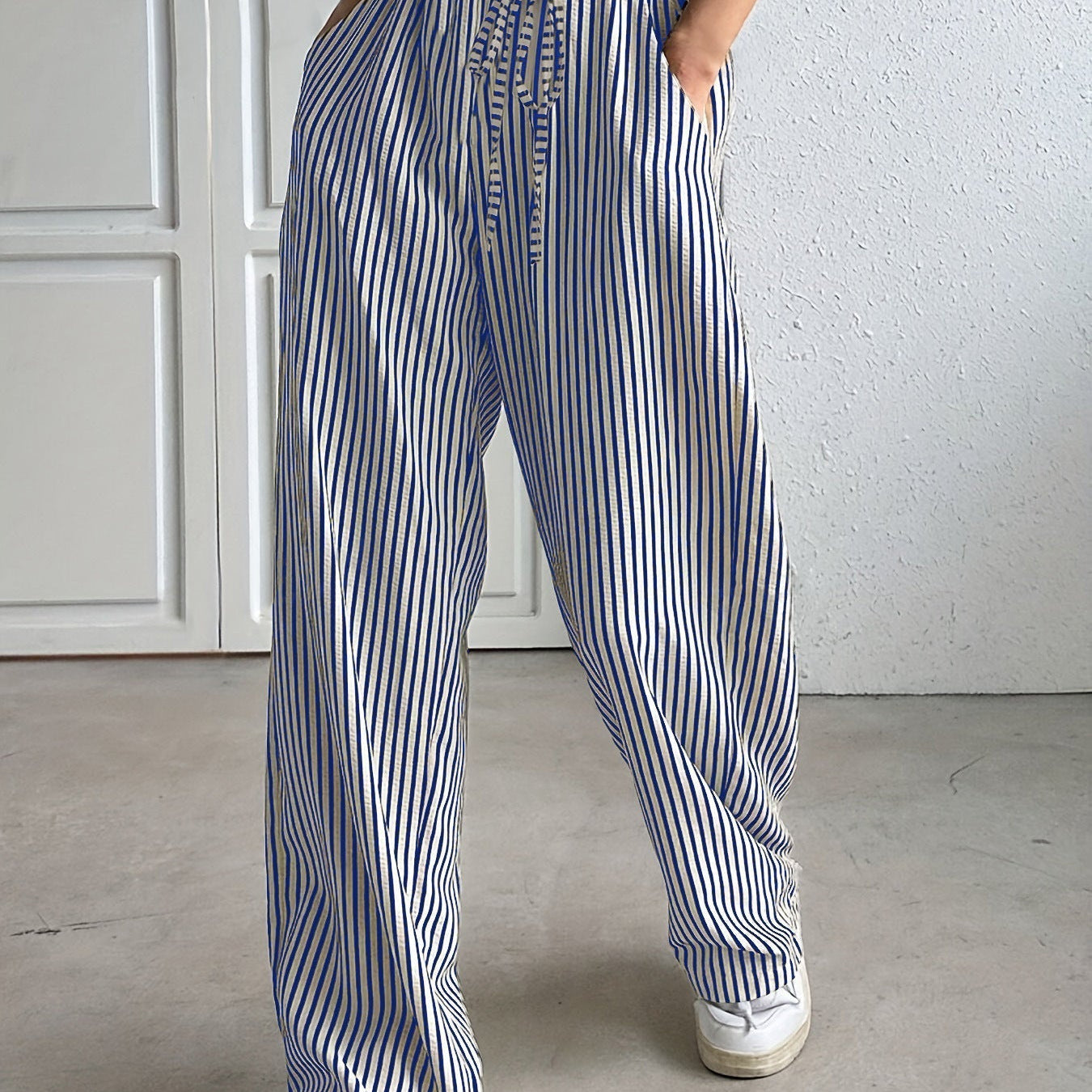 TAITE™ - Simple Summer Striped Relaxed Fit Buttom