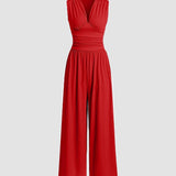 MUTYA™ – Chic Sleeveless Wide-Leg Jumpsuit