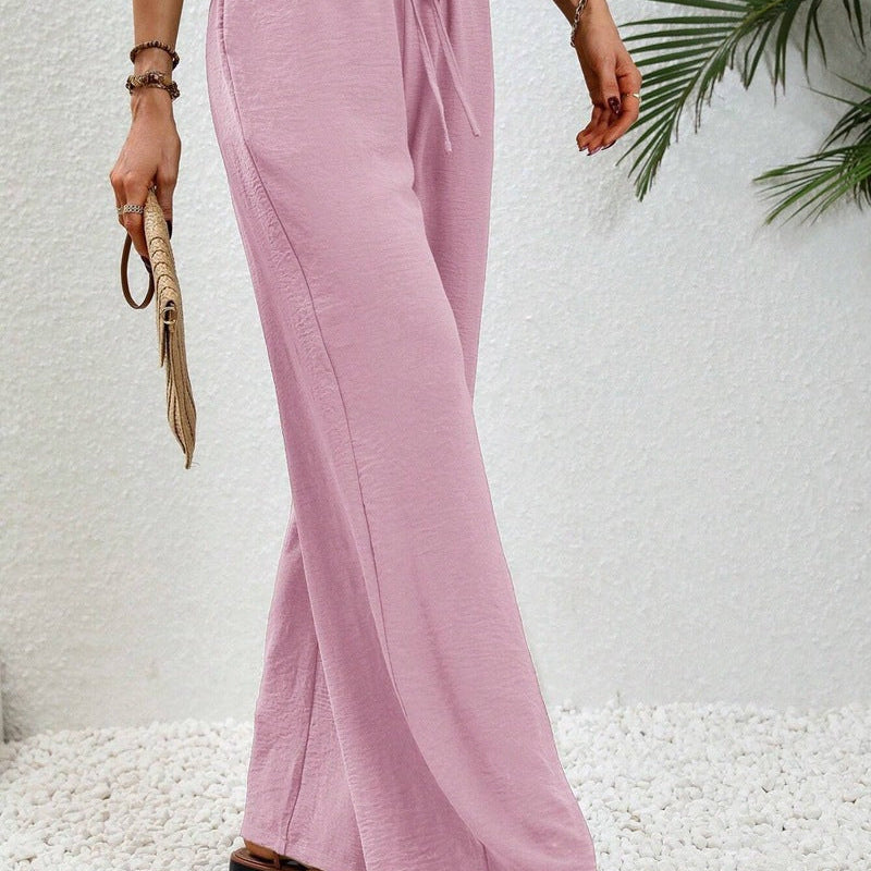 NIKU™ - Casual Wide Leg Drawstring Pants