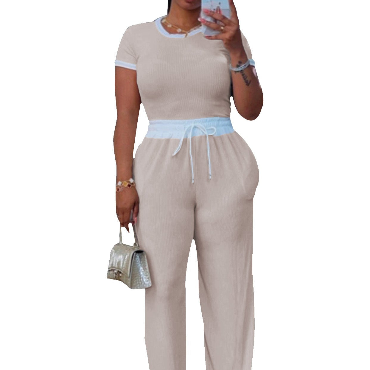 JELENA™ – Comfy Summer Tee and Pant Co-ord Set