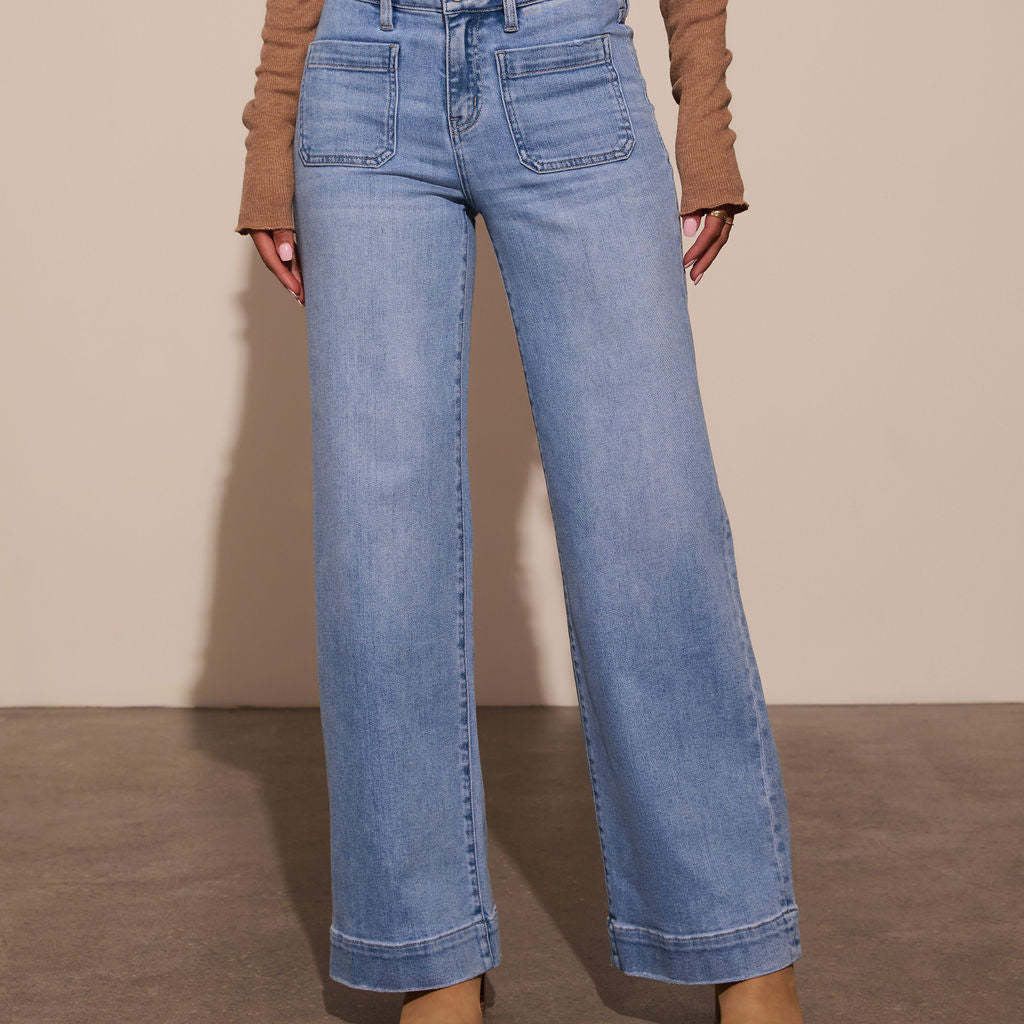LOVIA™ – Classic Retro Slim Fit High Waist Jeans
