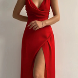 Aneta – Silk Dress with Elegant Timeless Glamour