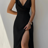 Aneta – Silk Dress with Elegant Timeless Glamour