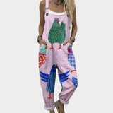 Juliana | Dungarees in Pastel Pink