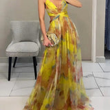 Bella - Elegant Floral Maxi Dress