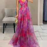 Bella - Elegant Floral Maxi Dress