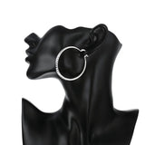 Sterling Silver Circle Hoop Earrings