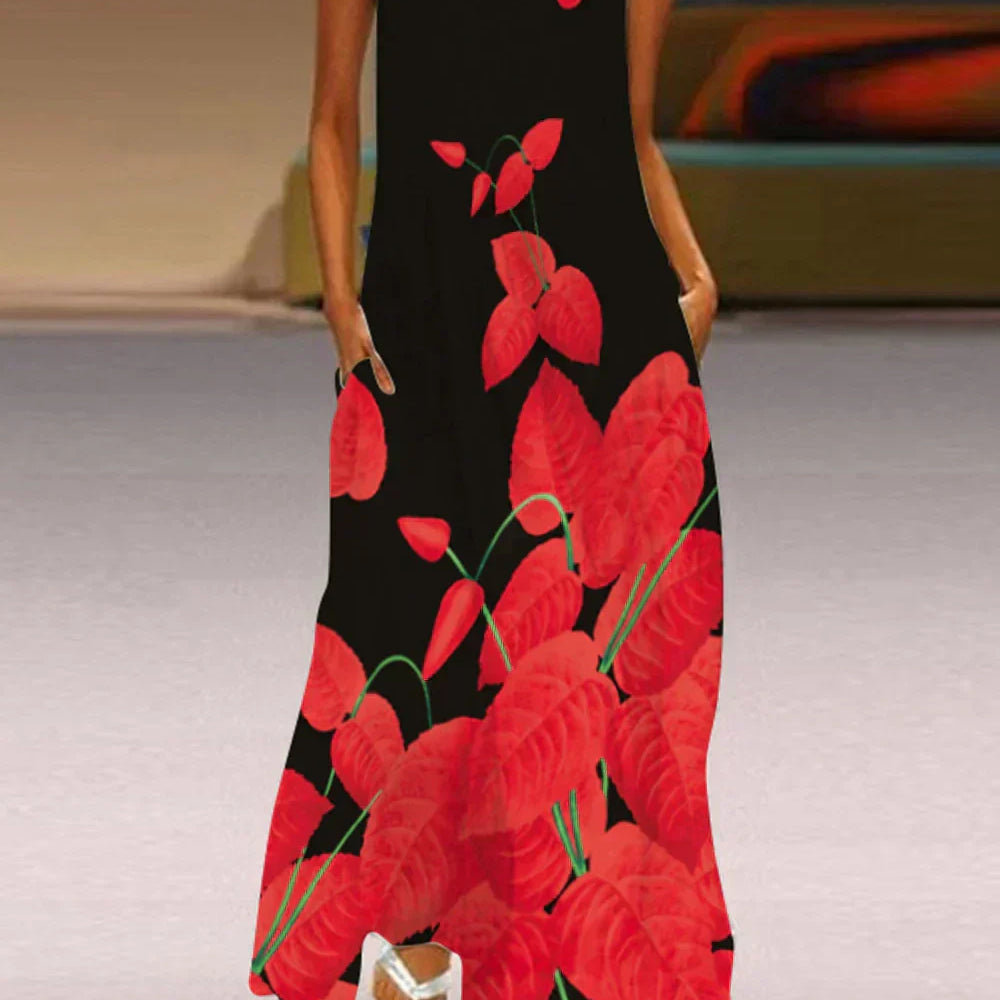 Aurelia™ - Butterfly Bloom A-Line Dress