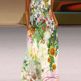 Aurelia™ - Butterfly Bloom A-Line Dress
