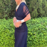 Avery - Elegant Blue Dress