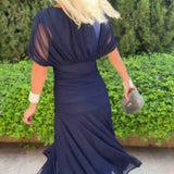 Avery - Elegant Blue Dress