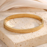 Elegant Minimalist Gold Bangles