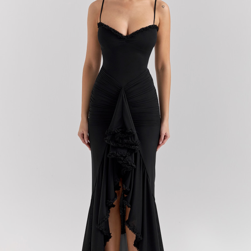 Anna – Dress with Ruffles
