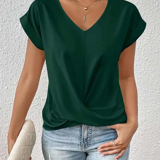 BELLE™ | The Stylish V-Neck Top