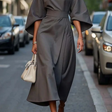 Keira - Eleagnt Sleeve Summer Maxi Dress