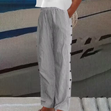 Sharon | Comfortable Striped Loose Fit Summer Pants
