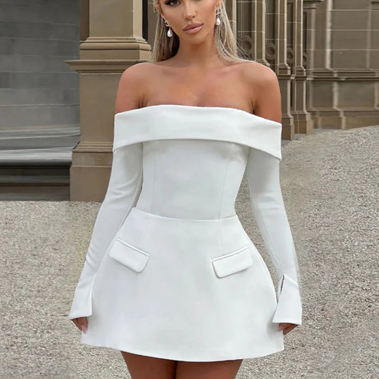 Nyra | Sophisticated Skater Dress