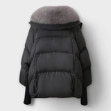 Lucyna – Elegant Jacket with Faux Fur