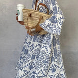 Idalina - Stylish Printed Dress