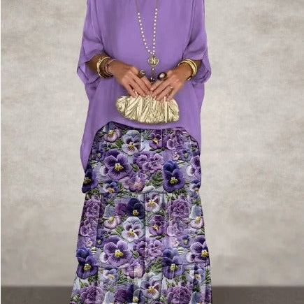 Bonnie - Elegant Flowing Maxi Dress