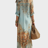 Louisa - Mediterranean Maxi Dress
