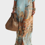 Louisa - Mediterranean Maxi Dress