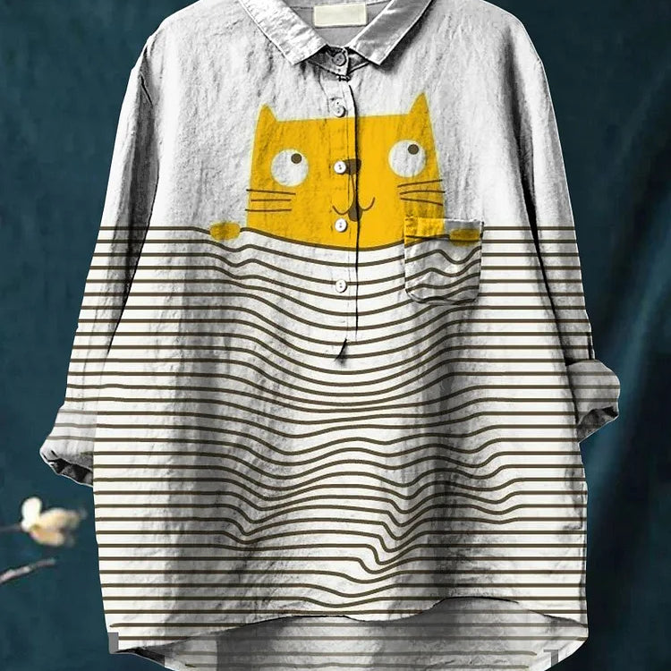 AMARI™ - Cat Art Shirt