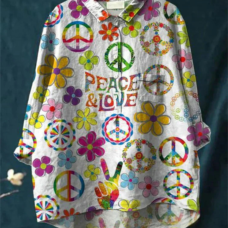 CLAUDINE™ - Serene Art Shirt